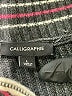 Calligraphie Stripes Black Pullover Sweater Size L - photo 7