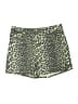 OAD New York Animal Print Green Shorts Size 10 - photo 1