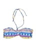 Forever 21 Print Blue Swimsuit Top Size S - photo 1