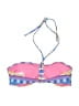 Forever 21 Print Blue Swimsuit Top Size S - photo 2