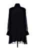 Zara 100% Polyester Black Casual Dress Size S - photo 2