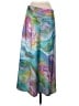 Sigrid Olsen Print Blue Casual Skirt Size S - photo 2