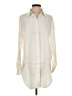 Assorted Brands Ivory Long Sleeve Blouse Size S - photo 1