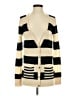 Wallace 100% Cashmere Gold Ivory Cardigan Size S - photo 1