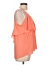 Veronica M. 100% Polyester Orange Sleeveless Blouse Size L - photo 4
