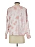 Time and Tru 100% Cotton Tie-dye Pink Pullover Sweater Size S - photo 2