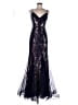 City Studio Blue Cocktail Dress Size 9 - 10 - photo 1