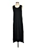 Unbranded Solid Black Casual Dress Size 4 - photo 1