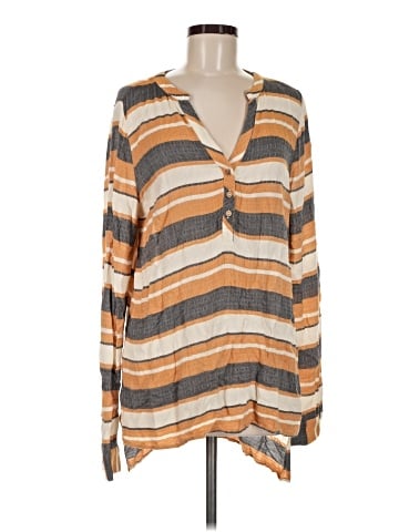 BKE Long Sleeve Blouse (view 1)