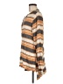 BKE 100% Rayon Stripes Orange Long Sleeve Blouse Size M - photo 5