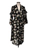 Hayden 100% Polyester Floral Black Casual Dress Size Med - Lg - photo 1