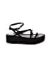 Stuart Weitzman Black Sandals Size 7 1/2 - photo 1