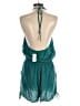 Kendall & Kylie 100% Rayon Solid Teal Romper Size L - photo 2