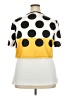 Unbranded 100% Polyester Polka Dots Yellow Kimono Size 2X - photo 2