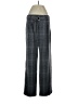 A New Day Plaid Gray Casual Pants Size 4 - photo 1