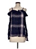 Harper 100% Rayon Blue Sleeveless Blouse Size M - photo 1