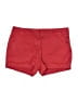 J.Crew 100% Cotton Solid Red Shorts Size 2 - photo 1
