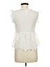 Shein 100% Cotton White Sleeveless Blouse Size 6 - photo 2