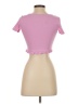 Zara Pink Short Sleeve Top Size S - photo 2