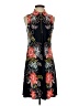MSK Print Black Cocktail Dress Size S - photo 1