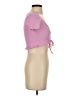 Zara Pink Short Sleeve Top Size S - photo 4