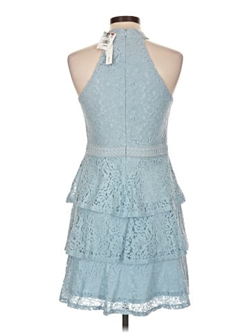 Aqua Cocktail Dress (view 2)
