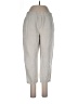 Oysho Solid Gray Casual Pants Size L - photo 1