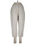 Oysho Solid Gray Casual Pants Size L - photo 2