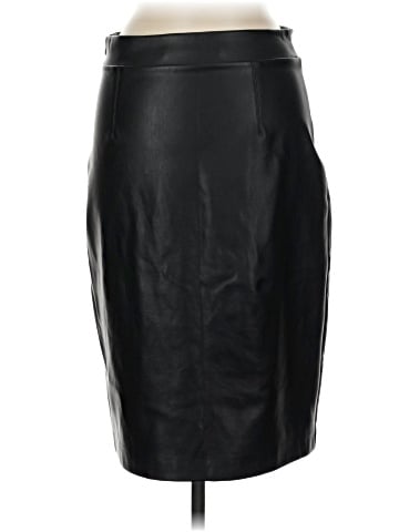 Susana Monaco Faux Leather Skirt (view 2)