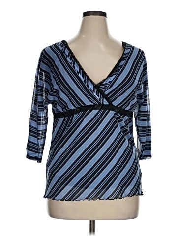 Emma James 3/4 Sleeve Blouse (view 1)
