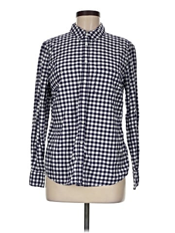 Banana Republic Factory Store Long Sleeve Button-Down Shirt (view 1)