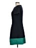 Elle Color Block Teal Casual Dress Size L - photo 5