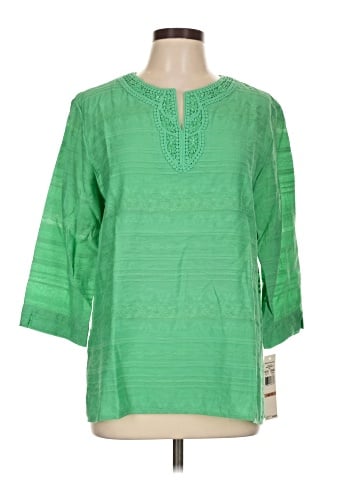 Alfred Dunner 3/4 Sleeve Blouse (view 1)