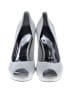 Coach 100% Leather Gray Heels Size 8 - photo 2