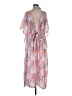 America & Beyond Paisley Pink Kimono Size S - photo 1