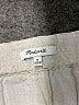 Madewell 100% Linen Ivory Shorts Size M - photo 3