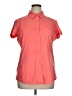 Magellan Outdoors 100% Polyester Orange Short Sleeve Blouse Size XL - photo 1