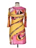 White Mark Graphic Yellow Cocktail Dress Size XL - photo 2