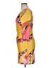 White Mark Graphic Yellow Cocktail Dress Size XL - photo 5