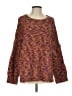 Easel 100% Acrylic Tweed Orange Pullover Sweater Size S - photo 1