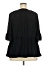 Torrid 100% Polyester Black 3/4 Sleeve Blouse Size 2X Plus (2) - photo 2