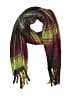 Assorted Brands Plaid Green Purple Scarf One size - photo 1
