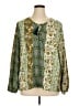D&Co. Green Long Sleeve Blouse Size XL - photo 1