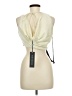 White Fox 100% Polyester Ivory Sleeveless Blouse Size M - photo 2