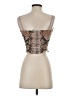 Noize 100% Polyester Brown Tan Tube Top Size S (petite) - photo 2