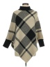 Shein 100% Acrylic Plaid Tan Pullover Sweater One size - photo 1