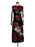 Jade Floral Black Cocktail Dress Size M - photo 1