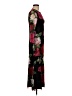 Jade Floral Black Cocktail Dress Size M - photo 4