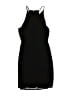 Lulus 100% Polyester Solid Black Cocktail Dress Size S - photo 2