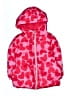 Pink Platinum 100% Polyester Hearts Pink Jacket Size 2T - photo 1